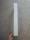 Refrigerator White Door Shelf Bar Part #197D5963P003. Fixed Price $7.28.