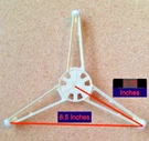 Used Replacement Sharp 9.5" Microwave Turntable Roller Support #FROLPA117WRKZ. Fixed Price $29.99.