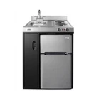 Summit C30ELBK All-in-one Combo Kitchen, 30"W X 24-5/8"D 41-1/2"H. Fixed Price $1833.99.
