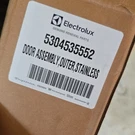 Electrolux 5304535552 Outer Door Assembly Stainless Steel For Refrigerator. Fixed Price $85.00.