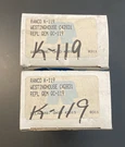 Pack Genuine Ranco K-119 Cold Control Replaces Westinghouse C42831, GC119. Fixed Price $32.00.