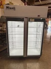 Commercial Restaurant Double Glass Door Refrigerator Works Great. Fixed Price $2700.00.