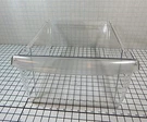Electrolux 240354807 Crisper Drawer Clear With White Earbud Headphones. Fixed Price $115.15.