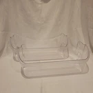 Lot Of #240323000 Frigidaire Refrigerator Door Shelf Bin Clear. Fixed Price $45.00.