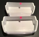 Profile Refrigerator Door Shelf/bin Pair. 200D1012P002 & C. Fixed Price $75.00.