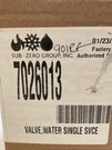 Sub Zero Water Valve 7026013 Oem. Fixed Price $73.00.
