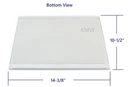 Haier Black &decker Refrigerator Glass Shelf WR71X29969 RF-6350-411 312300200084. Fixed Price $21.92.