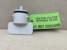 Oem Refrigerator Water Filter Bypass Plug WR02X10173 Original Tag. Fixed Price $11.94.