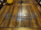 New Open Box Midea MRT18D3BWW Large Black Tinted Door Bin 50115101000N. Fixed Price $65.00.