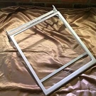 Samsung Refrigerator Sliding Shelf Glass White Original Part # DA67-01607A. Fixed Price $89.95.