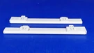 Oem Scratch & Dent Bosch Fridge Fz Upper Drawer Rail Set (2) 11030552; 11030551. Fixed Price $21.00.