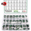 Tnisesm 375 Pcs 24 Value Metalized Mylar Polyester Film Capacitors Assortment Ki. Fixed Price $15.77.