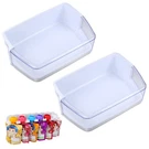 2PACK DA97-08406A Refrigerator Door Bin For Samsung RF4287 RF4289 DA63-05392B. Fixed Price $56.99.