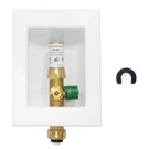 Efield Push-fit Pre-assembled Ice Maker Outlet Box, 1/2-INCH Connection. Fixed Price $38.01.