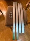 Whirlpool Refrig Door Handle Set W/mounting Screws Used #W11045125 #W11045129. Fixed Price $199.00.