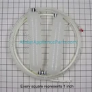 Refrigerator Water Tank Assembly WR17X12741. Fixed Price $176.99.
