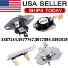 Dryer Thermostat Thermal Fuse Kit For Whirlpool Replacement Part 3392519 3387134. Fixed Price $13.99.