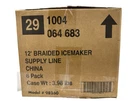 Everbilt 12 Ft Braided Ice Maker Supply Line 1004064683 Case Of. Fixed Price $44.95.