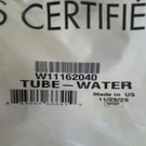 Whirlpool Tube Water Model W11162040 Mpn Factory Certified. Fixed Price $47.67.