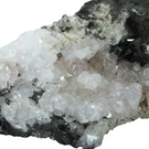 Quartz Rhodochrosite Crystals Zinc Corp Mine Broken Hill Nsw. AUSTRALIA.(EA9721). Fixed Price $45.91.