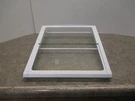 Refrigerator Glass Shelf (scratches/words) Part# WR71X10840. Fixed Price $57.25.
