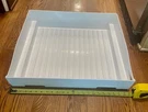 Viking Refrigerator Meat Drawer Only (PK930309) For Model VCSB483SS 48". Fixed Price $100.00.