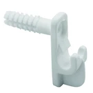 Prime-line MP7017 Wire Shelf Back Wall Clip With Anchor (12 Pack, White. Fixed Price $11.64.