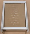 Refrigerator Cantilever Shelf Tempered Glass In Frame Kenmore Whirlpool Maytag. Fixed Price $12.00.