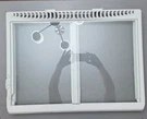 Kenmore 253.6041961 Crisper Drawer Cover Shelf Glass Frame Assembly Oem. Fixed Price $149.99.
