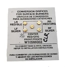 New Whirlpool Oven Spud-orfce W10566083 *same Shipping & Warranty. Fixed Price $59.98.