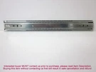 Wolf 824175 Microwave Oven Drawer Slide (one Rail), MD24TE/S. Fixed Price $80.00.