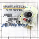 Whirlpool Freezer, Refrigerator Defrost Timer WP3-81329. Fixed Price $108.56.