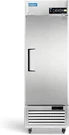 27" Commercial Fridge, Icecasa Single Door Reach-in Cooler 23 Cu.ft. Fixed Price $1728.00.
