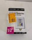Tectite 1/2 In. Push-to-connect Ice Maker Outlet Box Water Hammer Arrestor Brass. Fixed Price $23.15.