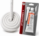 Door Gasket Kit 7/8" X 8' Fits Quadra Fire Classic Bay 1200 Pellet Stove. Fixed Price $29.30.