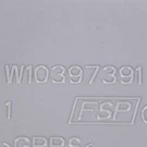 WPW10397395 Whirlpool Grille Oem. Fixed Price $35.95.