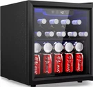 Euhomy 24-CAN Compressor Countertop Beverage/wine Cooler Glass Door Black. Fixed Price $175.00.