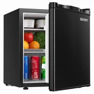 Euhomy 1.7 Cu.ft Mini Fridge, Reversible Single Door Compact Refrigerator, Black. Fixed Price $180.04.