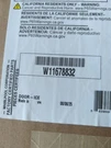 Whirlpool Refrigerator Door Ice W11678832. Fixed Price $60.00.
