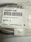 + New Viking Ice Maker Wire Harness Kit Part # 002253-000. Fixed Price $35.00.