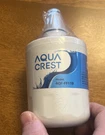 New Refrigerator Water Filter, Aquacrest, #AQF-FF11B Samsung. Fixed Price $8.99.