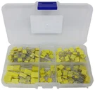 0.1UF, 0.01UF, 0.001UF, 100PF, Yellow Box Mkt Polyester Film Capacitor A.... Fixed Price $24.66.