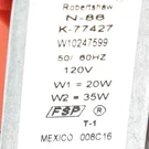 WPW10247599 Whirlpool Valve Inlt Oem. Fixed Price $149.43.
