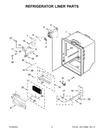 Whirlpool W10839501 Insulation #16 Diagram.. Fixed Price $30.95.