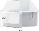 Door Shelf Bin For Samsung RFG297AAWP RFG297AARS RFG297ABRS/XAA RFG296HD. Fixed Price $34.99.
