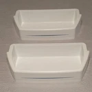 Refrigerator #200D5903P001 Side Door Bin Shelf Set Of White - Preowned. Fixed Price $37.27.