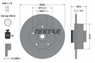 Textar 92196003 Brake Disc For Renault, Samsung. Fixed Price $118.75.