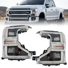Ford 2020-2021 2022 F-250 F-350 F250 F350 Full Led Chrome Headlight Assembly. Fixed Price $326.26.