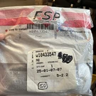 W10433547 Whirlpool Kenmore Refrigerator Dispenser Pad Oem. Fixed Price $90.00.