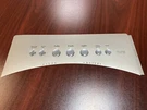 Frigidaire Pn 241611218 Refrigerator Dispenser Front Label Sticker Only, Oem New. Fixed Price $48.99.